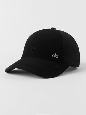 ALO Yoga Black Velvet Off-Duty Cap